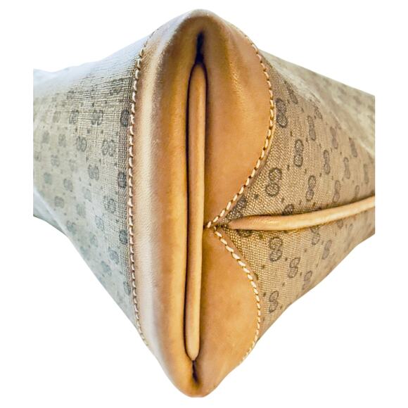 Gucci GG Supreme Monogram Print Canvas Shoulder Bag / Top Handle – Made in Italy - Picture 3 of 11